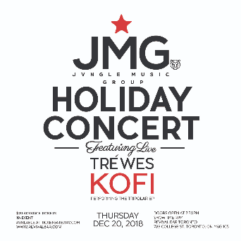 JUNGLE MUSIC GROUP HOLIDAY CONCERT ft. TREWES & KOFI